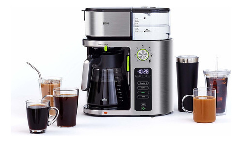 Braun Kfsi - Cafetera Multiuso De Acero Inoxidable, 7 Canti.