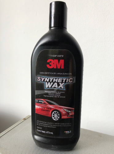 Cera Sintética 3m De Larga Duración. Synthetic Wax. 473 Ml.