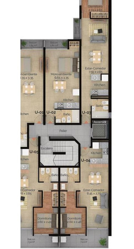 Imagen 14 de 30 de Departamento De 1 Dormitorio