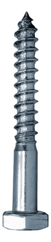 Parafuso Sextavado Rosca Soberba 3/16 X 70 - Kit C/2 Centos