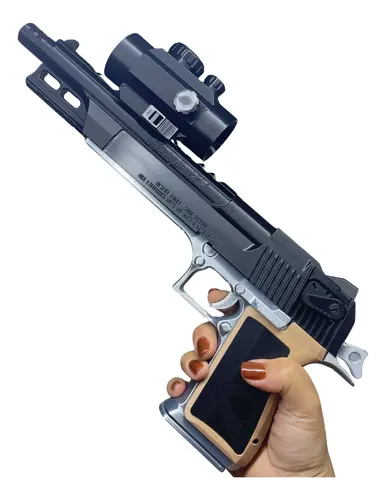 Desert Eagle .50ae Lightning Hawk Réplica Re2 Cosplay 1:1