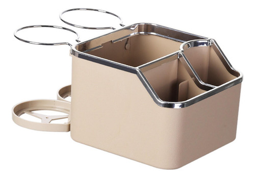 Caja De Almacenamiento Para Reposabrazos De Coche Portavasos