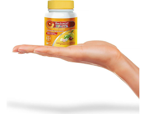 Tabletas Masticables Redoxon Infantil X100 Vitaminas 100mg