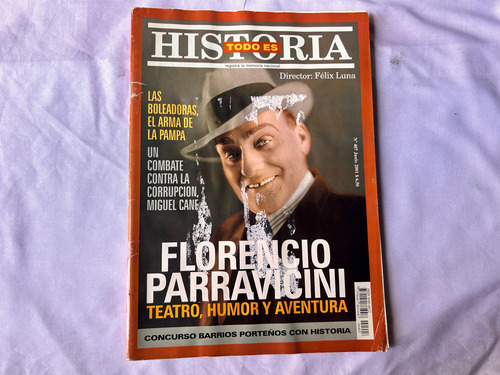 Todo Es Historia N° 407 Junio 2001 Florencio Parravicini