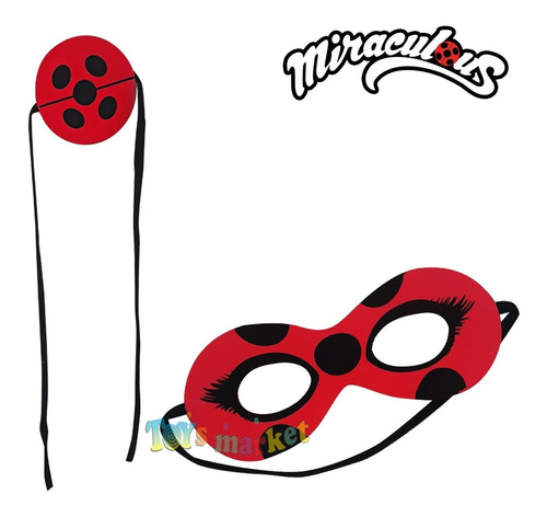 Imagen 2 de 6 de Miraculous Disfraz Ladybug Lady Bug Licencia Oficial