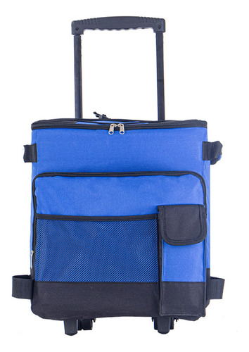 Mochila Hielera Con Ruedas Bolsa Térmica Portatil 43l