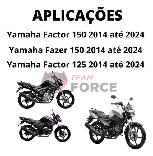 Protetor Carenagem Mata Cachorro Tforce Factor 150 Ano 2018