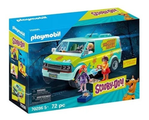 Furgón Máquina Del Misterio De Scooby Doo - Playmobil 70286