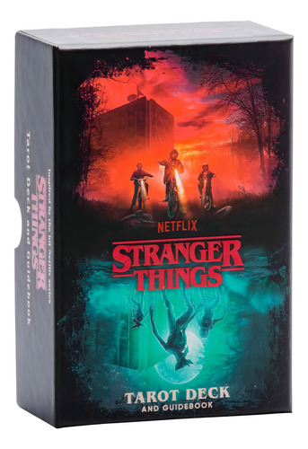 Tarot Deck And Guidebook Stranger Things / Pd., De Gilly, Sandor., Vol. 1. Editorial Smash, Tapa Dura, Edición 01 En Inglés, 2023
