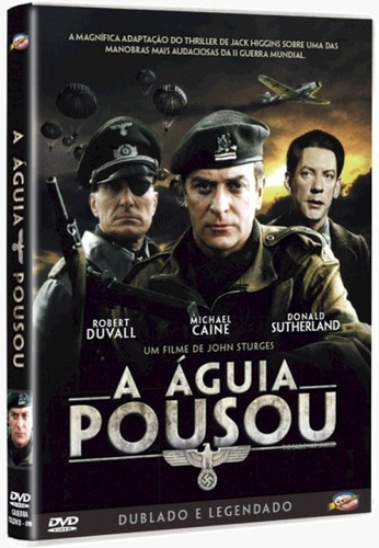 A Águia Pousou - Dvd - Michael Caine - Donald Sutherland