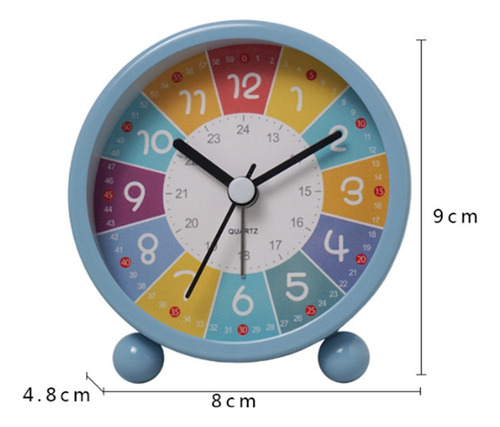 A Reloj De Pared Educativo For Niños Que Aprenden,