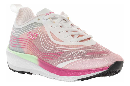 Tenis Ocean Pacific Mujer Nevada Rosa - Blanco - Talla 8.5