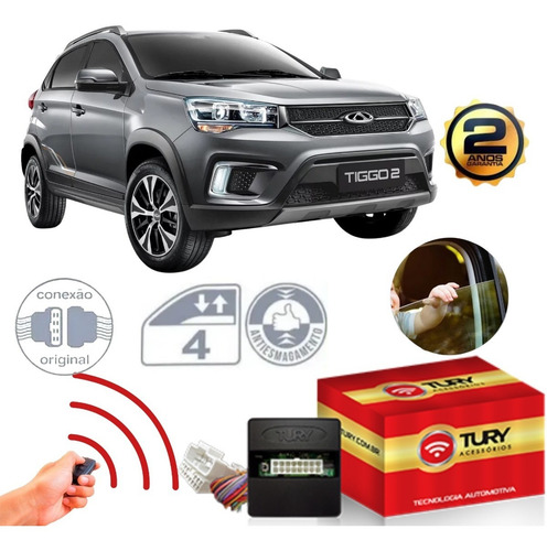 Imagem 1 de 4 de Módulo De Subida De Vidros Chery Tiggo 2 2018 2019 2020 2021