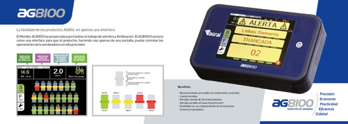 Monitor De Siembra Ag 8100 Para Cualquier Sembradora