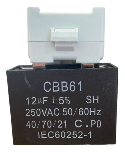 Relay Y Capacitor Protector Termico 12 Mfd Refrigerador Mabe