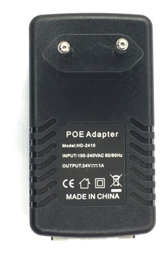 Fonte Poe - Lan Compacta 24v 1a Rj45 8p8c