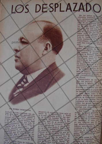 Afiche Antiguo 1939 Luis Napoleon Morones /politicos
