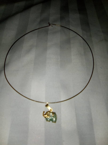Collar Cadena Dije Feng Shui 15x0,2cm Liquidacion