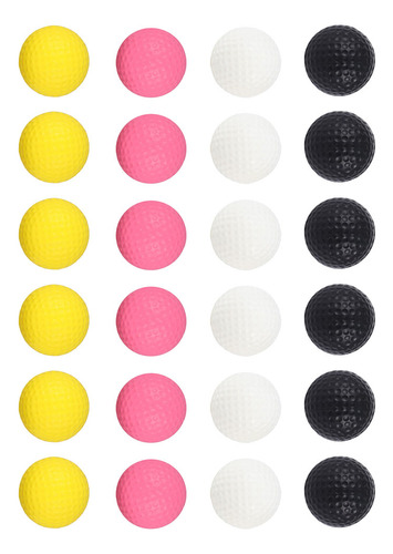 Pelotas De Entrenamiento Deportivo Para Golf, 24 Unidades