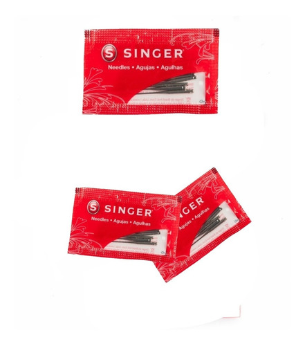 Agujas Singer 2020 Para Maquina Coser Familiar Plana X10 Und