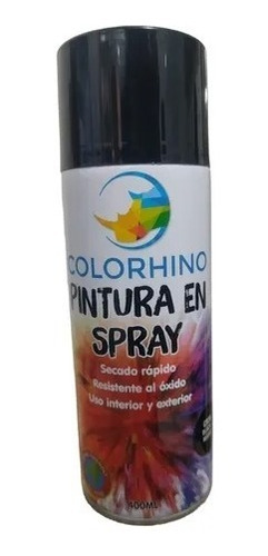 Spray Pintura Negra Aerosol