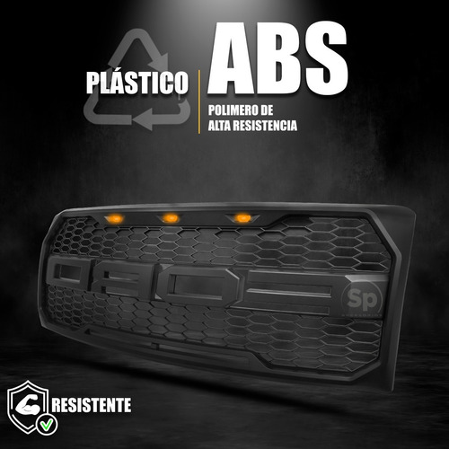 Imagen 6 de 9 de Parrilla Tipo Raptor Ford Lobo F150 2010 Con Led
