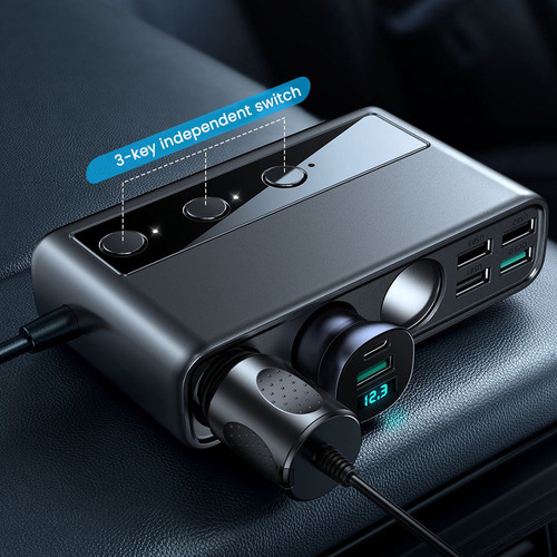 C Adaptador De Cargador De Coche Joyroom, 154 W, 9 En 1,