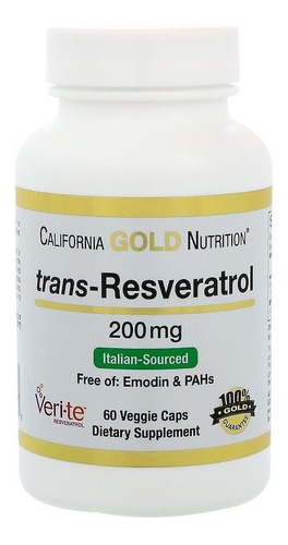 Transresveratrol, 200 mg, 60 cápsulas vegetarianas, Cgn