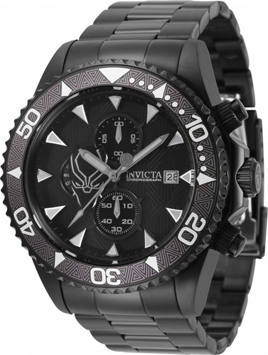 Reloj Para Hombres Invicta Marvel 34627 Negro