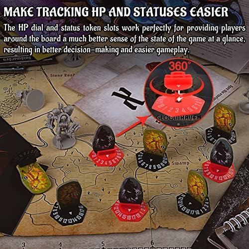 Gloomhaven Standee Bases Paquete De 27 Soportes De Monstruos