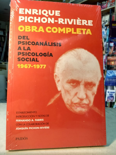 Pichon Riviere Del Psicoanalisis A La Psicologia Social  -pd