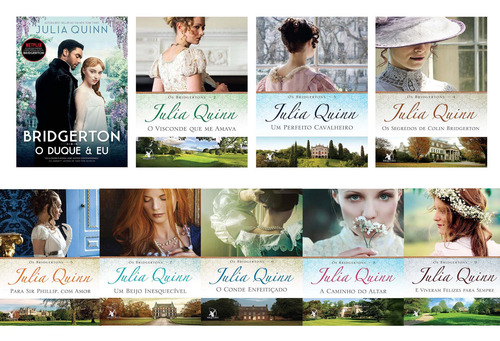 Os Bridgertons Coleção Completa 9 Livros Novo E Lacrado
