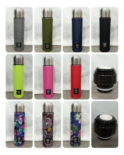 Imagen 5 de 8 de Set Matero Kit Completo | Bolso + Termo + Mate + Latas -yuco
