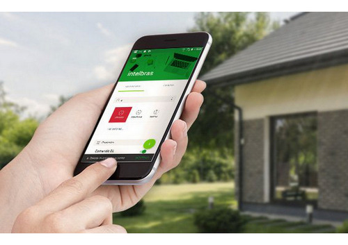 Central Alarme Intelbras Amt 1000 Smart App Ethernet Gprs 3g Cor Branco
