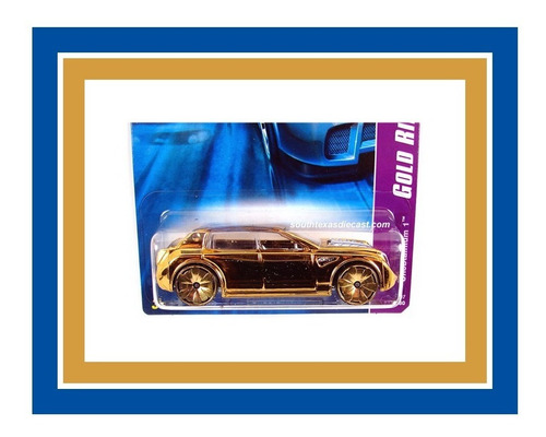 Hot Wheels 2007 Unobtamium  Serie G O L D 4/4 Único En M.l. 