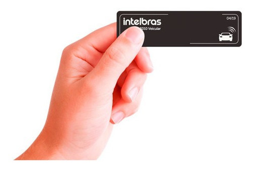 Imagem 2 de 6 de Etiqueta Veicular Tag Adesiva Th3010 Rfid 900mhz Intelbras
