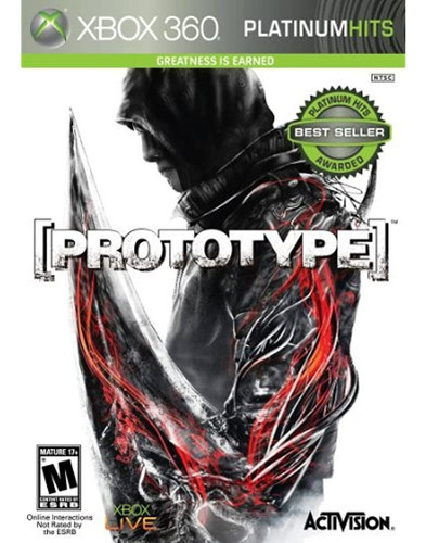 Prototipo Platinum Hits -xbox 360