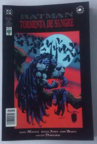 Cómic Batman Tormenta De Sangre