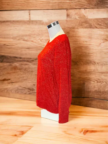 Petite red sweater sale