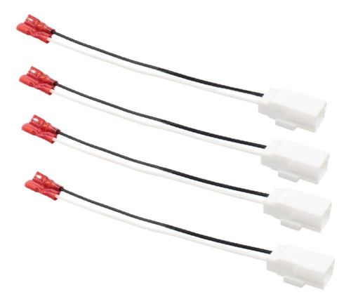 4x Arnés De Cableado De Altavoz 72-6514 Reemplazo Para