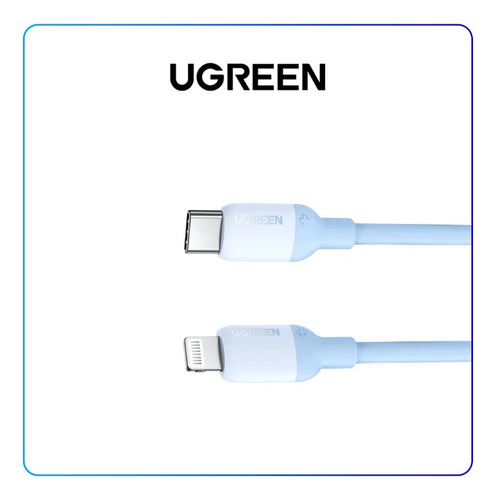 Ugreen Cable Usb-c Carga Datos Lightning Certificación Mfi
