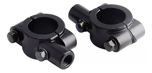Soporte Espejos Manubrio Motocicleta Abrazadera Montaje