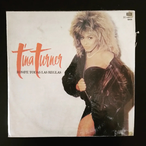 Vinilo Tina Turner - Break Every Rule - 1986 - Vg+