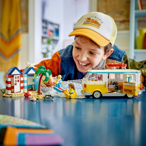 Kit Lego Creator 3 En 1 Furgoneta De Playa 31138 Cantidad De