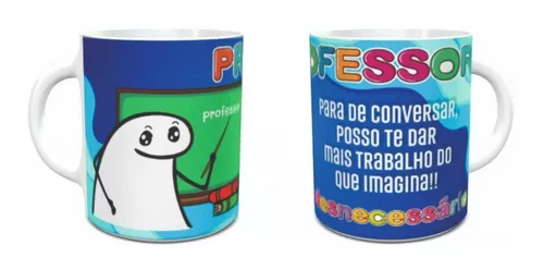 Caneca de Cerâmica Personalizada Flork Memes