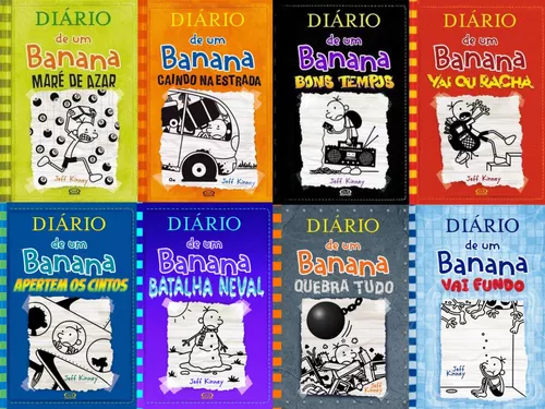 Livro Literatura Diário De Um Banana Caindo Na Estrada Editora