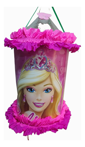 Piñata De Cumpleaños Barbie 53 Cm