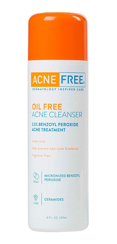 Acne Free Acné Acne Cleanser 2.5% Peróxido De Benzoilo 30 Ml