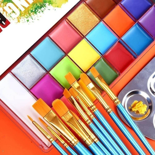 Pinturas Para Pintacaritas Decorar Regalo Fiesta Halloween