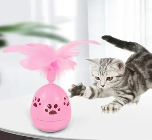  Juguete Pelotas Interactiva Para Mascotas Feathered Tumbier